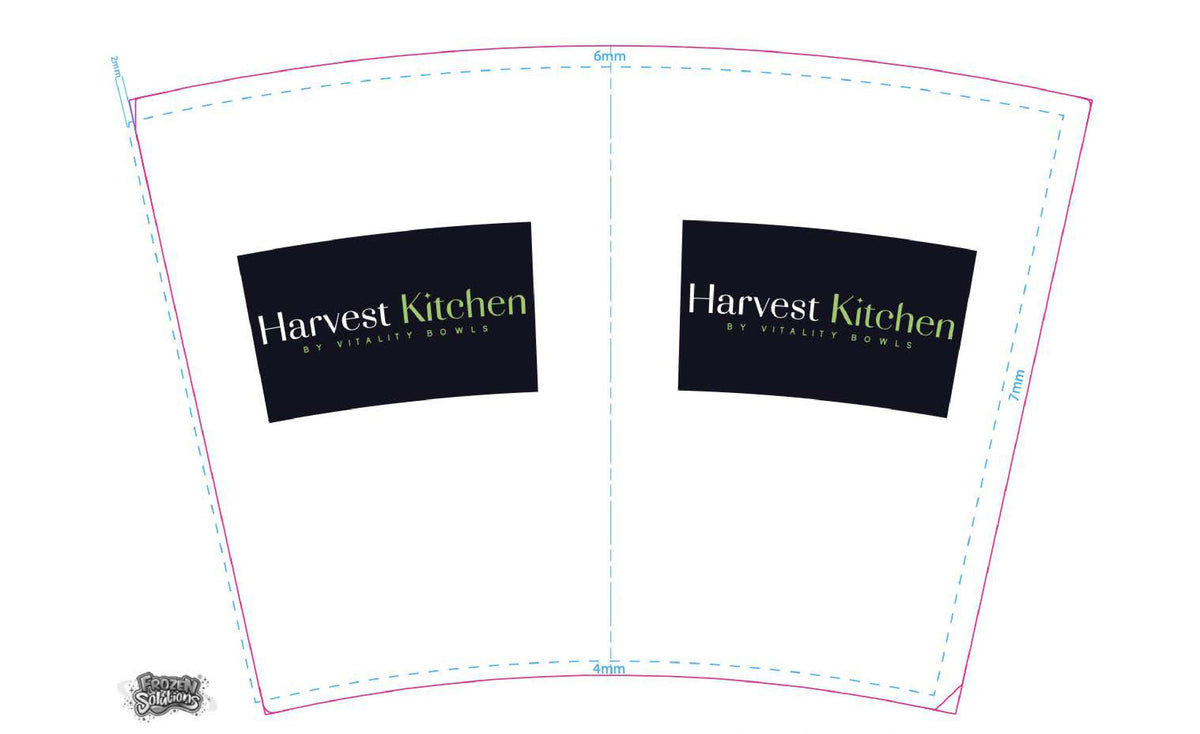 Harvest Kitchen 20oz Cold Paper Drink Cup
