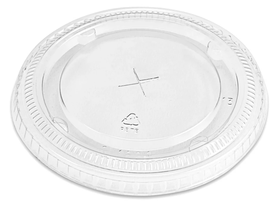 Harvest Kitchen - Flat Plastic Lids With Straw Hole
