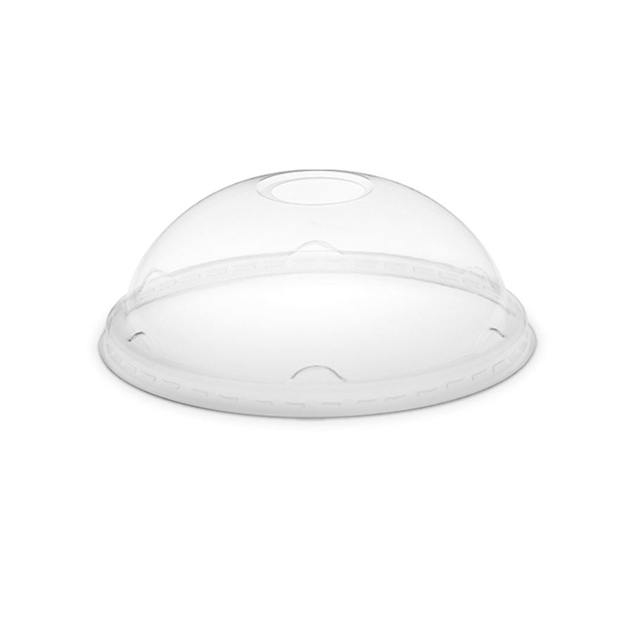Dome Lids With Hole For Plastic  Deli Containers - 1000ct