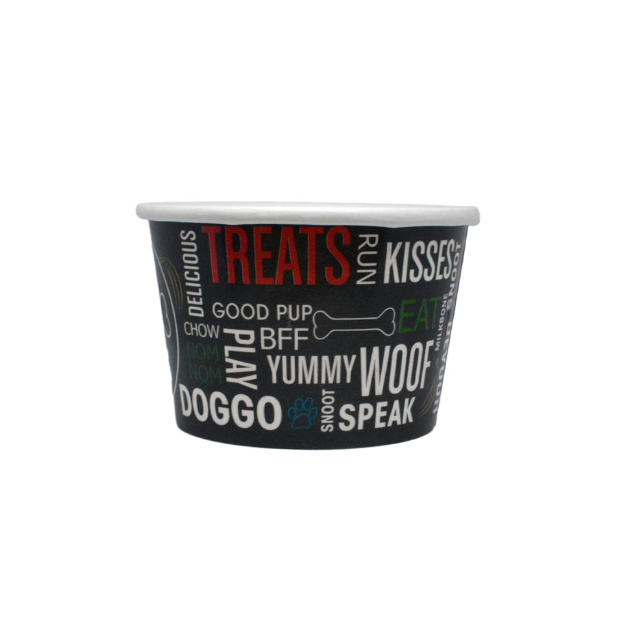 Rush Bowls 8oz Pup Cup - 1000ct