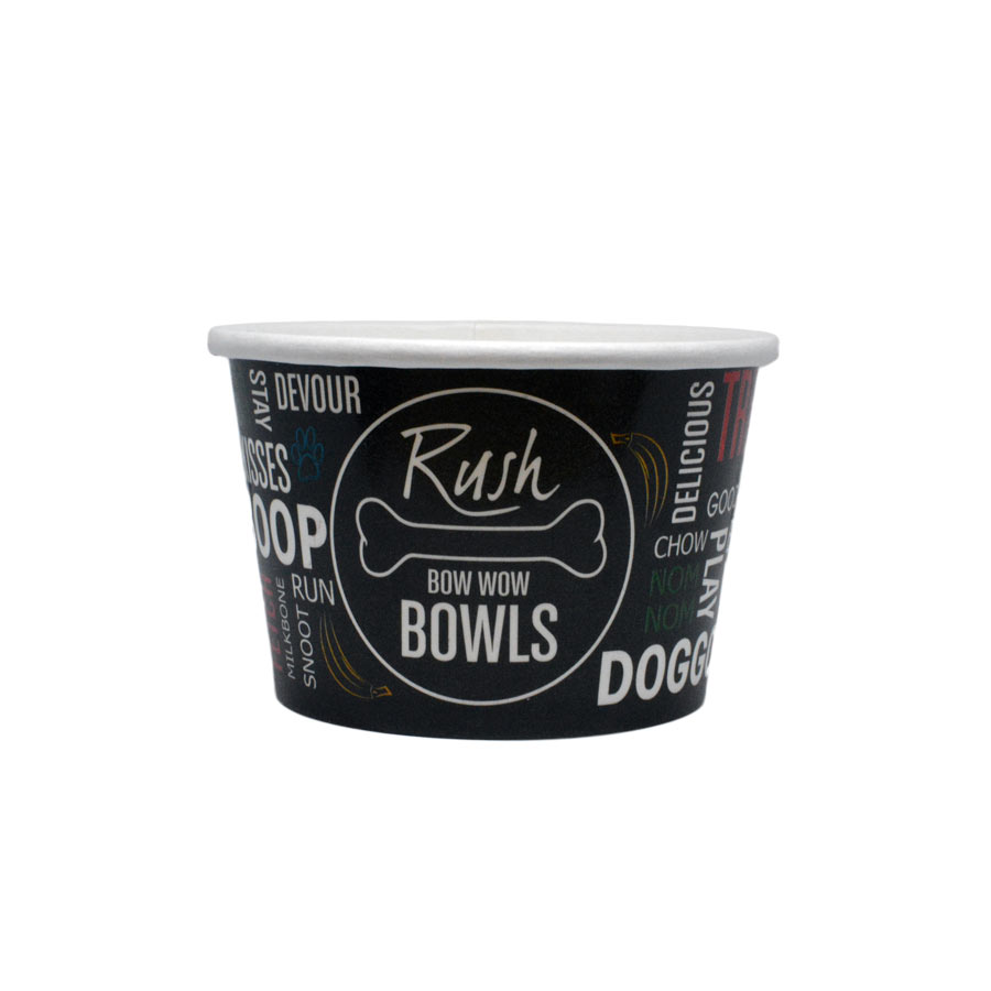 Rush Bowls 8oz Pup Cup - 1000ct
