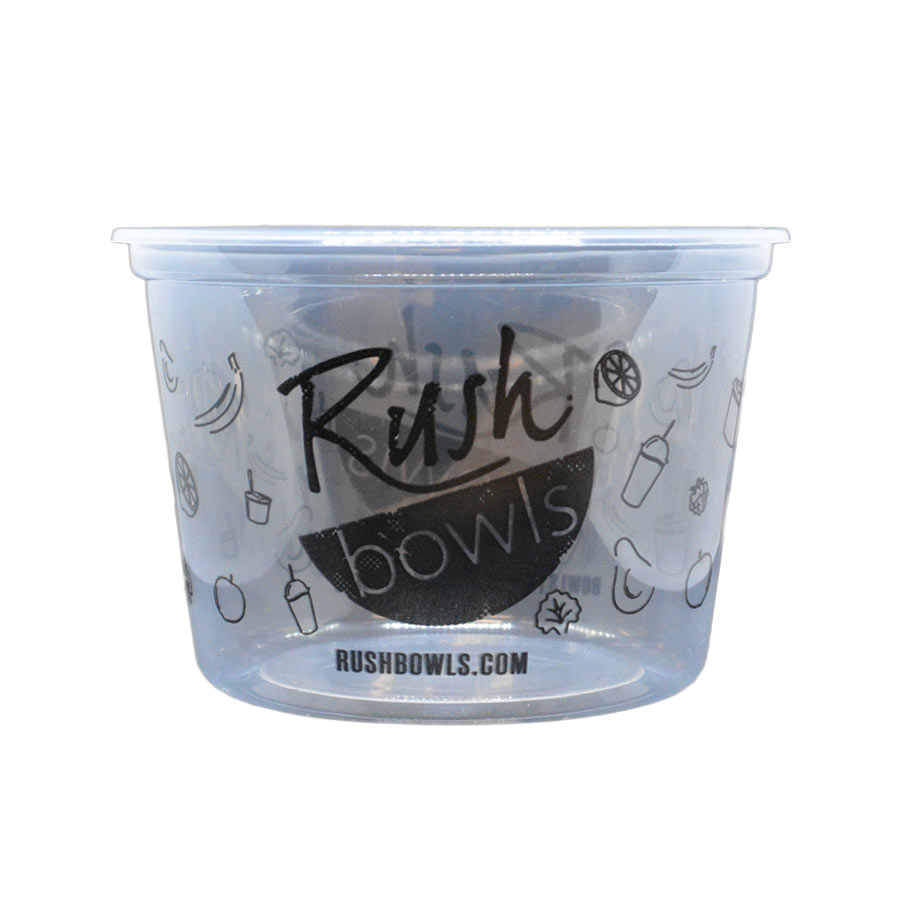 Rush Bowls 16oz Plastic Deli Container - 500ct
