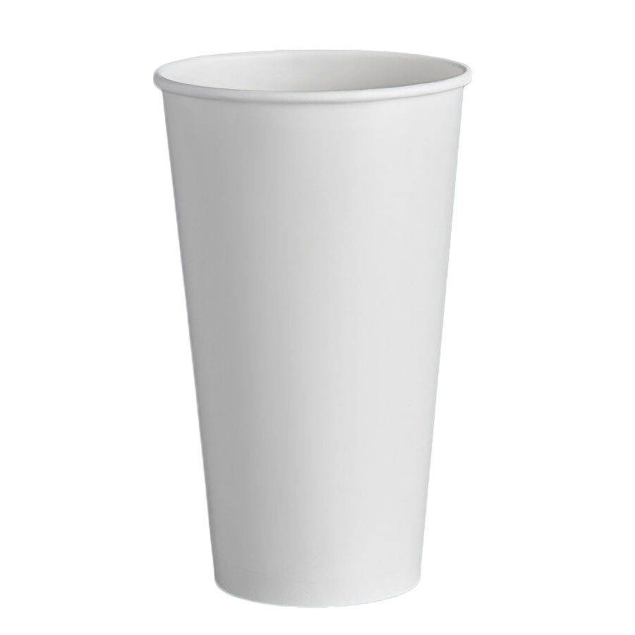 32oz Cold Paper Drink Cups 600ct - White